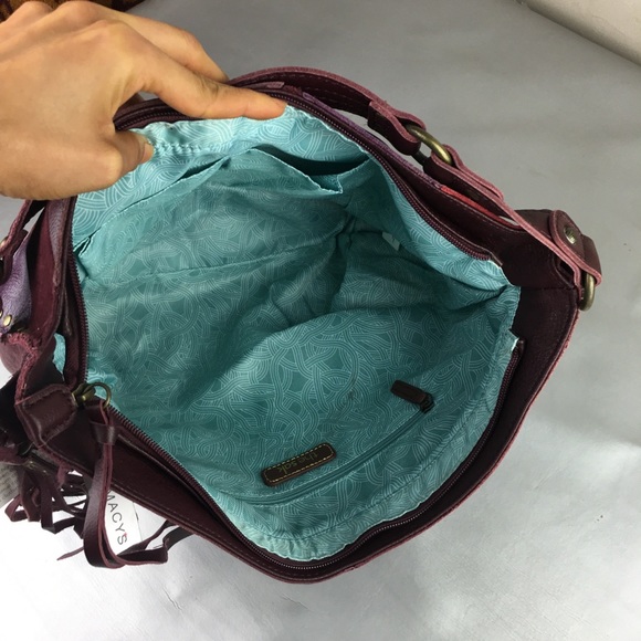 The Sak silverlake patchwork hobo shoulder bag - Picture 8 of 15